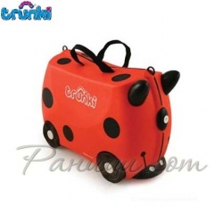 Trunki Детски куфар 3 в 1 Ride-on DELUXE LadyBug Limited Edt Trunki Детски куфар 3 в 1 Ride-on DELUXE LadyBug Limited Edt